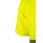 Polo de trabalho extragrande, manga curta, poliéster 160 g/m2 Velilla cor verde sexta vista