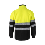 Casaco de trabalho unissexo, polar, refletor 280 g/m2 Velilla cor preto
