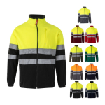 Casaco de trabalho unissexo, polar, refletor 280 g/m2 Velilla varias cores