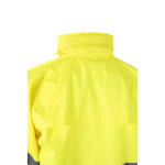 Impermeável de trabalho com refletores 130 g/m2 Velilla cor amarelo fluorescente quinta vista