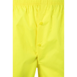 Impermeável de trabalho com refletores 130 g/m2 Velilla cor amarelo fluorescente oitava vista