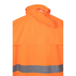 Impermeável de trabalho com refletores 130 g/m2 Velilla cor cor-de-laranja fluorescente quinta vista