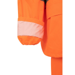Impermeável de trabalho com refletores 130 g/m2 Velilla cor cor-de-laranja fluorescente sétima vista