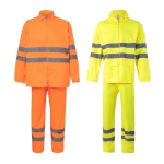 Impermeável de trabalho com refletores 130 g/m2 Velilla varias cores
