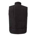 Colete de trabalho unissexo multibolsos de poliéster 120 g/m2 Velilla cor cor-de-laranja