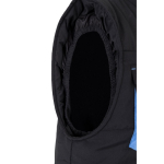 Colete de trabalho unissexo multibolsos de poliéster 120 g/m2 Velilla cor azul-claro sexta vista