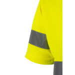 T-shirt de trabalho técnica, poliéster com refletores 140 g/m2 Velilla cor verde sexta vista