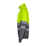 Casaco de trabalho de poliéster polar 300 g/m2 Velilla cor cinzento terceira vista