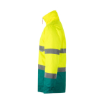 Parka de trabalho, poliéster com elementos refletores 190 g/m2 Velilla cor verde terceira vista