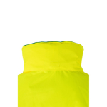 Parka de trabalho, poliéster com elementos refletores 190 g/m2 Velilla cor verde nona vista