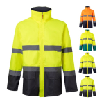 Parka de trabalho, poliéster com elementos refletores 190 g/m2 Velilla varias cores