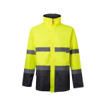 Parka de trabalho refletora, extragrande de poliéster 190 g/m2 Velilla cor cinzento segunda vista