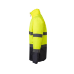 Parka de trabalho refletora, extragrande de poliéster 190 g/m2 Velilla cor cinzento terceira vista