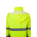 Parka de trabalho refletora, extragrande de poliéster 190 g/m2 Velilla cor cinzento nona vista