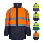 Parka de trabalho 4 em 1, poliéster revestida com PU 180 g/m2 Velilla varias cores