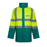 Parka de trabalho 4 em 1, poliéster revestida com PU 180 g/m2 Velilla vista principal