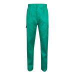 Calças de algodão e poliéster com cós elástico 190 g/m2 Velilla cor verde segunda vista