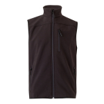 Colete de trabalho softshell, forro polar poliéster 280 g/m2 Velilla cor preto segunda vista
