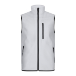 Colete de trabalho softshell, forro polar poliéster 280 g/m2 Velilla cor branco segunda vista