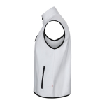 Colete de trabalho softshell, forro polar poliéster 280 g/m2 Velilla cor branco terceira vista