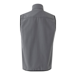 Colete de trabalho softshell, forro polar poliéster 280 g/m2 Velilla cor cinzento