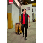 Colete de trabalho softshell, forro polar poliéster 280 g/m2 Velilla vista conjunto