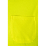 Polo de piqué extragrande de algodão e poliéster 150 g/m2 Velilla cor cinzento quinta vista