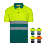 Polo de trabalho manga curta, unissexo 140 g/m2 Velilla varias cores
