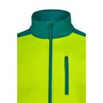Casaco de trabalho softshell forro polar de poliéster 280 g/m2 Velilla cor verde quinta vista