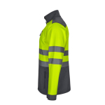 Casaco de trabalho softshell, forro polar 280 g/m2 Velilla cor cinzento terceira vista