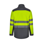 Casaco de trabalho softshell, forro polar 280 g/m2 Velilla cor cinzento