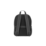 Mochila de poliéster reciclado com forro para portátil de 16” cor cinzento-escuro segunda vista
