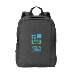 Mochila de poliéster reciclado com forro para portátil de 16” vista principal