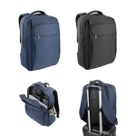 Mochila acolchoada de poliéster reciclado para portátil de 15,6'' varias cores
