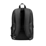 Mochila de poliéster reciclado hidrorrepelente para portátil 17,3” cor preto segunda vista