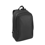 Mochila de poliéster reciclado hidrorrepelente para portátil 17,3” cor preto