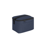 Saco térmico de poliéster reciclado com alça ajustável 6 L cor azul