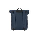 Mochila multiusos com fecho enrolável para portátil 17,3” cor azul segunda vista