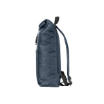 Mochila multiusos com fecho enrolável para portátil 17,3” cor azul terceira vista