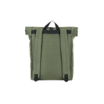 Mochila multiusos com fecho enrolável para portátil 17,3” cor verde-escuro segunda vista