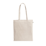 Saco natural de algodão reciclado e poliéster com asas 150 g/m² varias cores