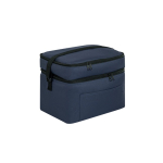 Saco térmico de poliéster reciclado com alça ajustável 12 L cor azul