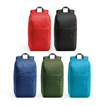 Mochila multiusos com costas e alças acolchoadas, capacidade 10 L varias cores