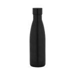 Garrafa térmica de aço inoxidável com tampa antifugas 520 ml cor preto
