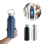 Garrafa de aço inoxidável parcialmente reciclado de 810 ml varias cores