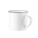 Caneca de cerâmica ideal para sublimação com capacidade 280 ml varias cores