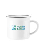 Caneca de cerâmica ideal para sublimação com capacidade 280 ml vista principal