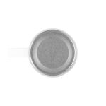 Garrafa de aço inoxidável de parede dupla com acabamento mate 490 ml cor branco terceira vista