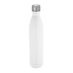 Garrafa de parede dupla de aço inoxidável ideal para sublimação 1 L cor branco primeira vista