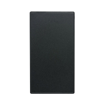 Powerbank fino e resistente de aço inoxidável 5000 mAh cor preto primeira vista